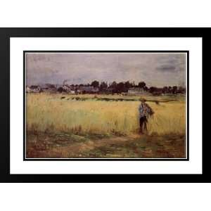  Morisot, Berthe 24x19 Framed and Double Matted In the 