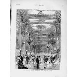   1874 Majesty Queen Grand Reception Room Windsor Castle