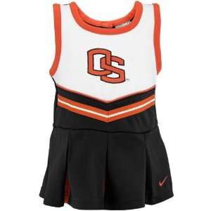  Nike Oregon State Beavers Preschool Black Cheer Dress 
