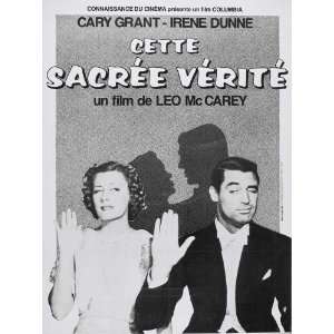   27x40 Irene Dunne Cary Grant Ralph Bellamy 