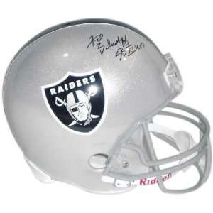 Fred Biletnikoff Oakland Raiders Autographed Deluxe Full Size Replica 