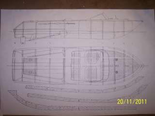 RIVA AQUARAMA model boat plans  