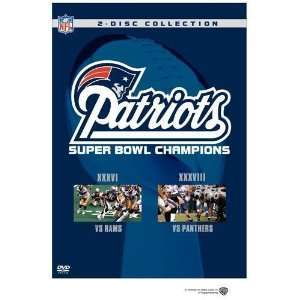  NFL New England Patriots Super Bowl Champs 2 Pack DVD 