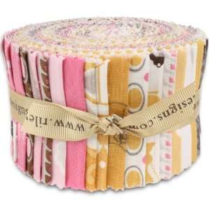  Riley Blake Daisy Cottage Rolie Polie Jelly Roll Quilt 
