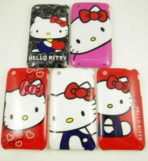 PCS cute Hello kitty Hard Skin Cover case for iPhone 3GS 3G  