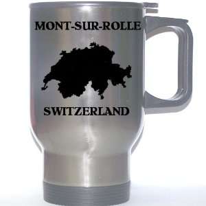  Switzerland   MONT SUR ROLLE Stainless Steel Mug 
