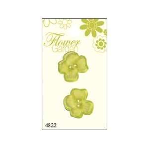  Blumenthal Button Flower Garden Pansy Lime 2pc (3 Pack 