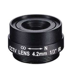  4.2mm 1 Megapixel Fixed Iris F1.8 1/3 CS Mount Lens 