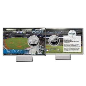Toronto Blue Jays Rogers Centre Silver Coin Card  Sports 