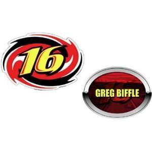  Greg Biffle NASCAR Magnet 2 Pack Set