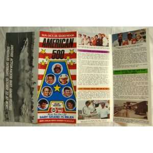   Brochure NC Motor Speedway Rockingham, NC NC Motor Speedway Books