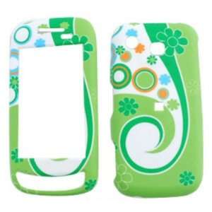   and Circles on Light Green Hard Case,Cover,Faceplate,SnapOn,Protector