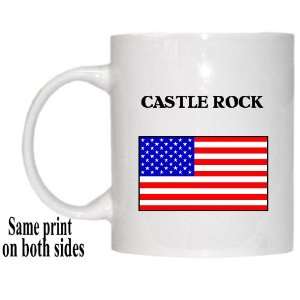  US Flag   Castle Rock, Colorado (CO) Mug 