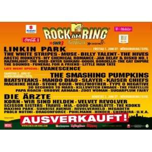  ROCK AM RING & IM PARK   Gesamtplakat 2007   CONCERT 