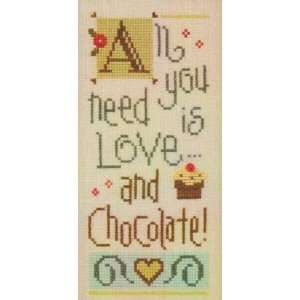  All You Need is Love Giggle Boxer   Cross Stitch Kit Arts 