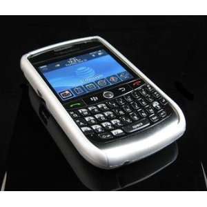  SILVER Hard Plastic Robotic Faceplates for Blackberry 8900 