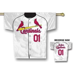  MLB St. Louis Cardinals Double Sided Jersey Flag 
