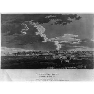  Cleveland, Ohio. From Brooklyn Hill looking east 1834