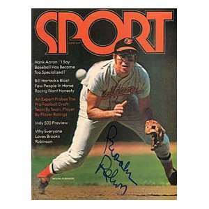  Brooks Robinson Autographed / Signed Sport Magazine 