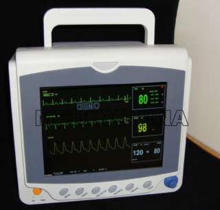 NEW CE Patient monitor ECG NIBP SPO2 PR 3 parameter  