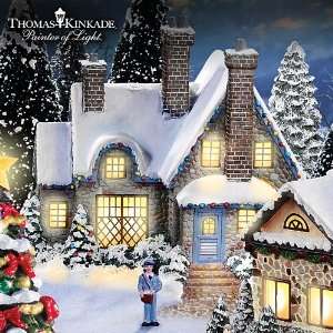  Thomas Kinkade Christmas Village Collection Cobblestone 