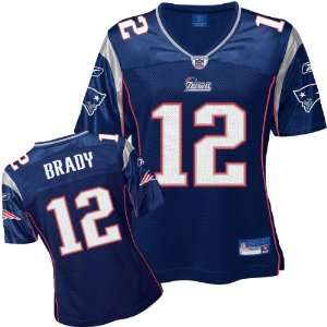 Reebok New England Patriots Tom Brady Womens Replica 