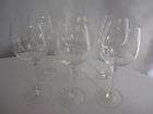 ROSENTHAL di VINO CRYSTAL CLEAR WINE GOBLET SET OF SIX (6). SIGNED