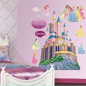  Disney Princess Giant Castle Wall Graphic Set Decal 