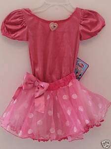  MINNIE MOUSE COSTUME 5T NEW  
