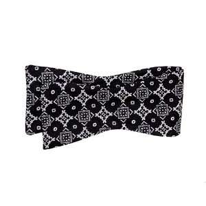  Fisheye Black Bow Tie (Bowtie) 