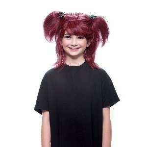  Half Pony Spider Wig (red) Child Halloween Costume 