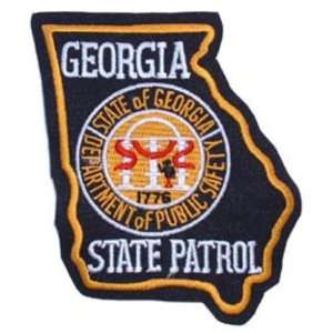  Police Georgia State Patrol Patch Patio, Lawn & Garden