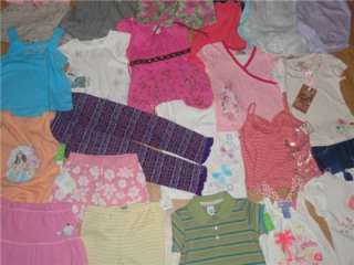 NWT 27 PC LOT   Baby Girl Summer clothes size 2T/24 M CARTERS GUESS 