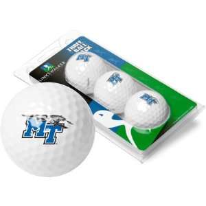 Middle Tennessee State MTSU NCAA Golf Ball Pack  Sports 
