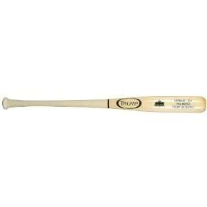 Trump ASPM243N Pro Stock Pro Maple Adult Natural Wood Baseball Bat 
