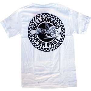  Helldorado T Shirt Dragster [X Large] White Sports 