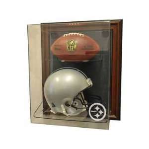  Full Size Helmet And Football Case Up Wall Mountable 