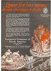 1926 Insurance Co of North America AD~Building on Fire