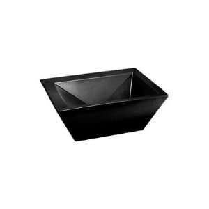  Bateau Vessels Countertop Bathroom Sink in Black Black 