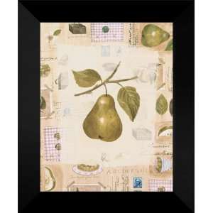 Vicki Bowman FRAMED Print 15x18 Fruits with Patterns 
