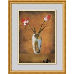  Red Tulips by Vicki Wilber   Framed Artwork
