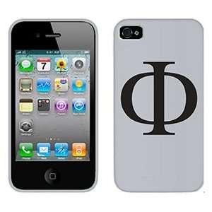  Greek Letter Phi on Verizon iPhone 4 Case by Coveroo  