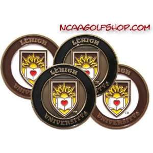  (4) Lehigh Mountain Hawks Golf Ball Markers Sports 