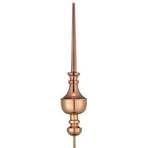  39 Victoria Finial   Polished Copper