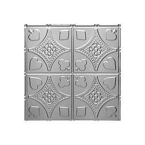   TIN CEILING PANEL HIGH STAKES NAIL UP WHITE