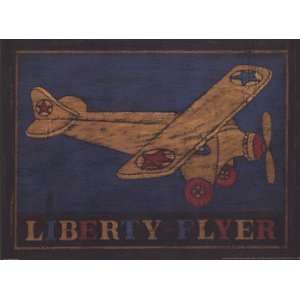    Liberty Flyer   Poster by Warren Kimble (16x12)