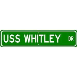  USS WHITLEY AKA 91 Street Sign   Navy