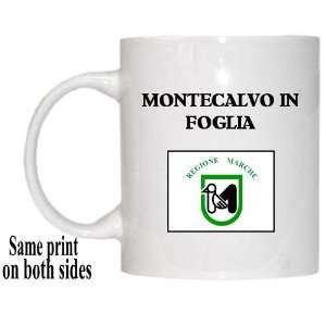    Italy Region, Marche   MONTECALVO IN FOGLIA Mug 