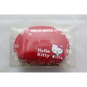    Hello Kitty Vinyl Zipper Coin Money Bag   RED 