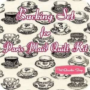  Backing Set for Paris Plaid Quilt Kit by Holly Holderman 